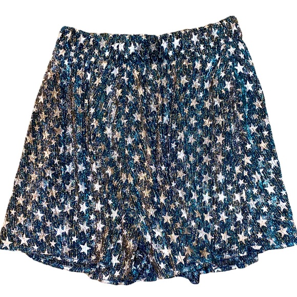 Show Me Your MuMu Pants - Show Me Your MuMu Metallic Star Shorts